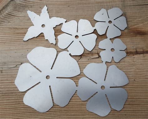 sheet metal flower template|metal rose welding template.